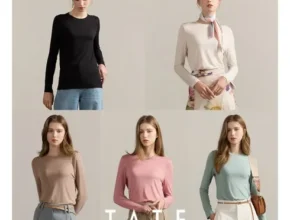 요즘 뜨는 24SS 에스타테 레터링 티블라우스 5종 가성비 좋은 제품