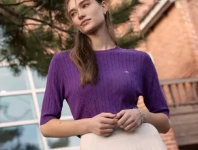 특가 까사렐 24SS NEW 자수 케이블 반팔 니트 4종 만족도 최고 제품