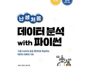 내돈내산 난생처음데이터분석with파이썬 TOP 제품