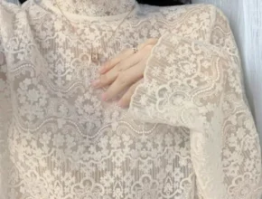 특가 부르다문화이트 24SS 레이스 후드 블라우스 이너탑 세트 BEST 제품