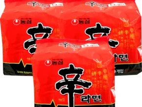 내돈내산 삼성화재 간편보험신라면30봉 베스트셀러