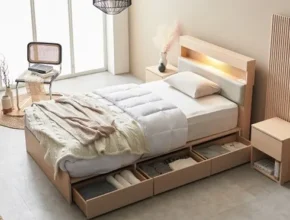 내돈내산 에넥스 소피아 LED 유로탑 수납 침대 수퍼싱글 베스트셀러