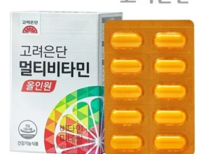 특가 유재석 고려은단 멀티비타민 올인원 20개월쇼핑백4 베스트 추천 제품