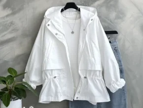 요즘 뜨는 후드 스트링 클레프 윈드 점퍼 베스트셀러