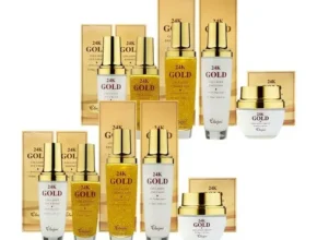 요즘 뜨는 엘루자이 24K순금 콜라겐 기초 5종x3세트 추천